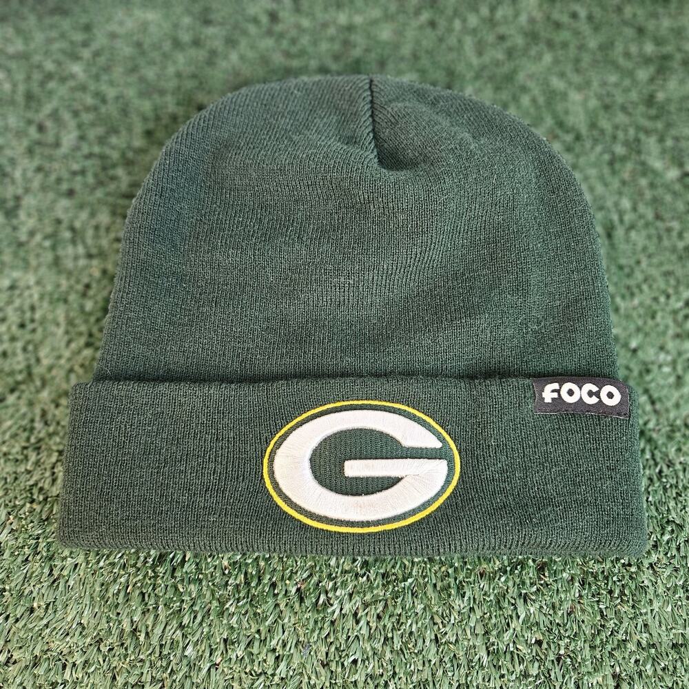 Green Bay Packers Sports Foco Knit Beanie Adult One Size